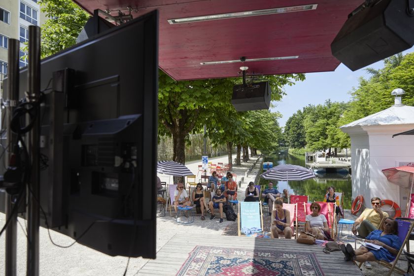 Bachmannpreis Public Viewing im Lendhafen