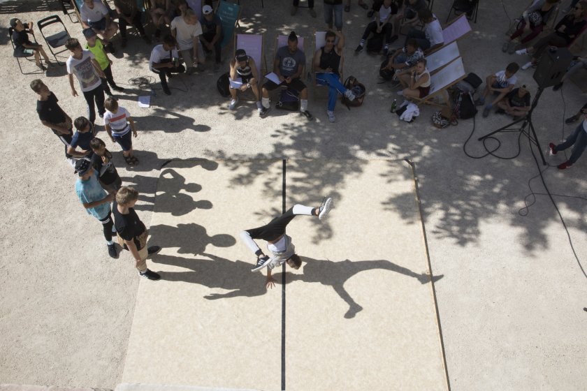 Breakdance Battle Path to Flow im Lendhafen