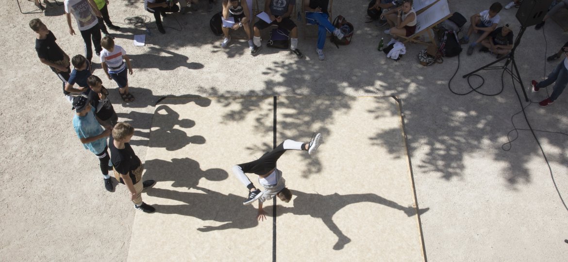 Breakdance Battle Path to Flow im Lendhafen